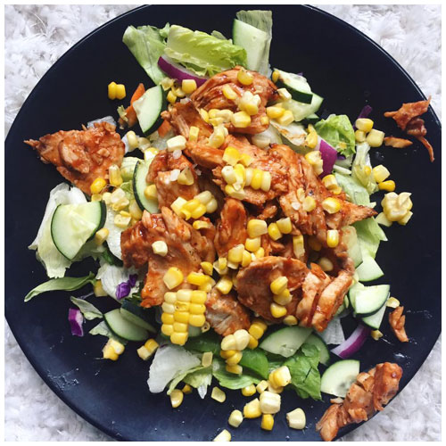 bbq chicken salad